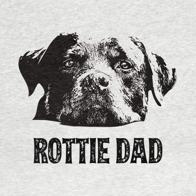 Rottie Dad Rottweiler by DoggyStyles